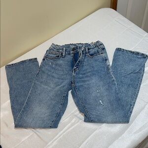 Boys size 14Old Navy Light Blue Straight Jeans EUC